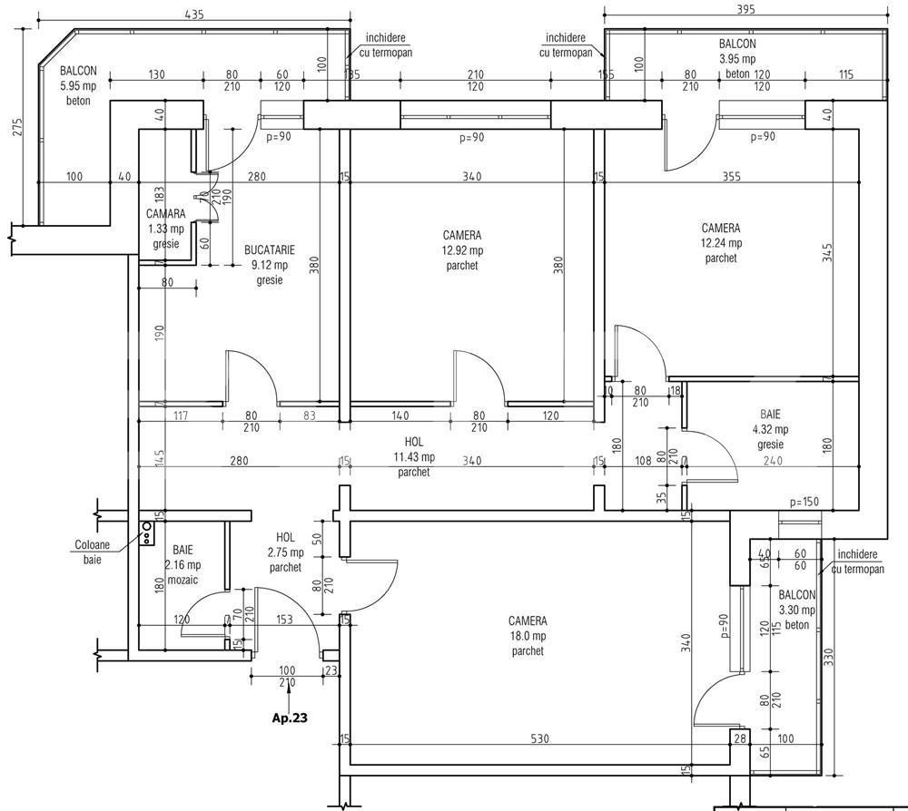 Apartament de vânzare 3 camere Aradului - 63940AV | BLITZ Timișoara | Poza3