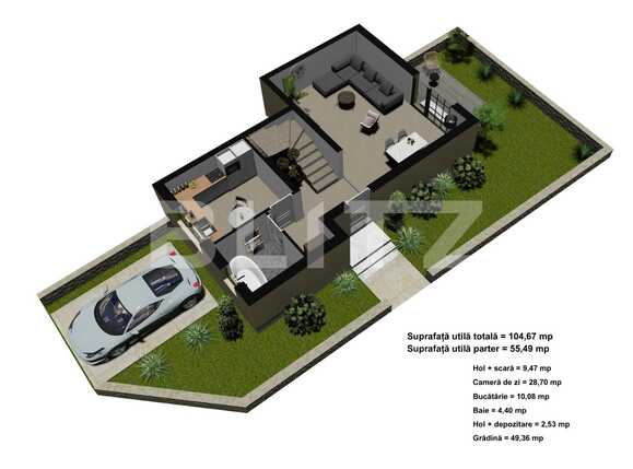 Casa de vânzare 3 camere Giroc - 64361CV | BLITZ Timișoara | Poza4