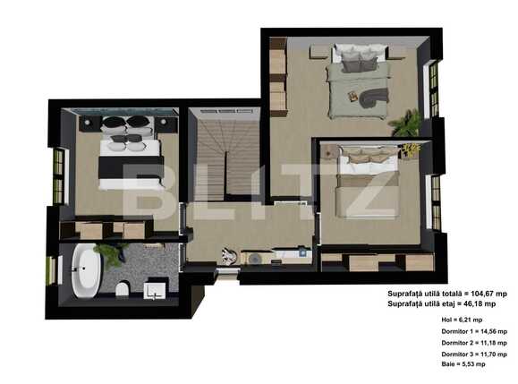 Casa de vânzare 3 camere Giroc - 64361CV | BLITZ Timișoara | Poza10