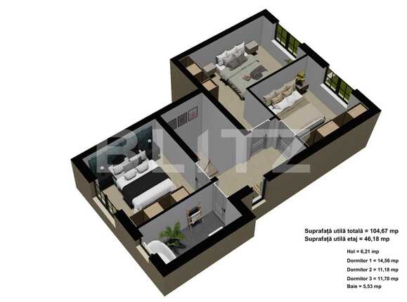 Casa de vânzare 3 camere Giroc - 64361CV | BLITZ Timișoara | Poza7