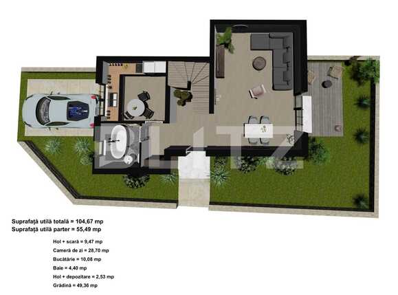 Casa de vânzare 3 camere Giroc - 64361CV | BLITZ Timișoara | Poza2