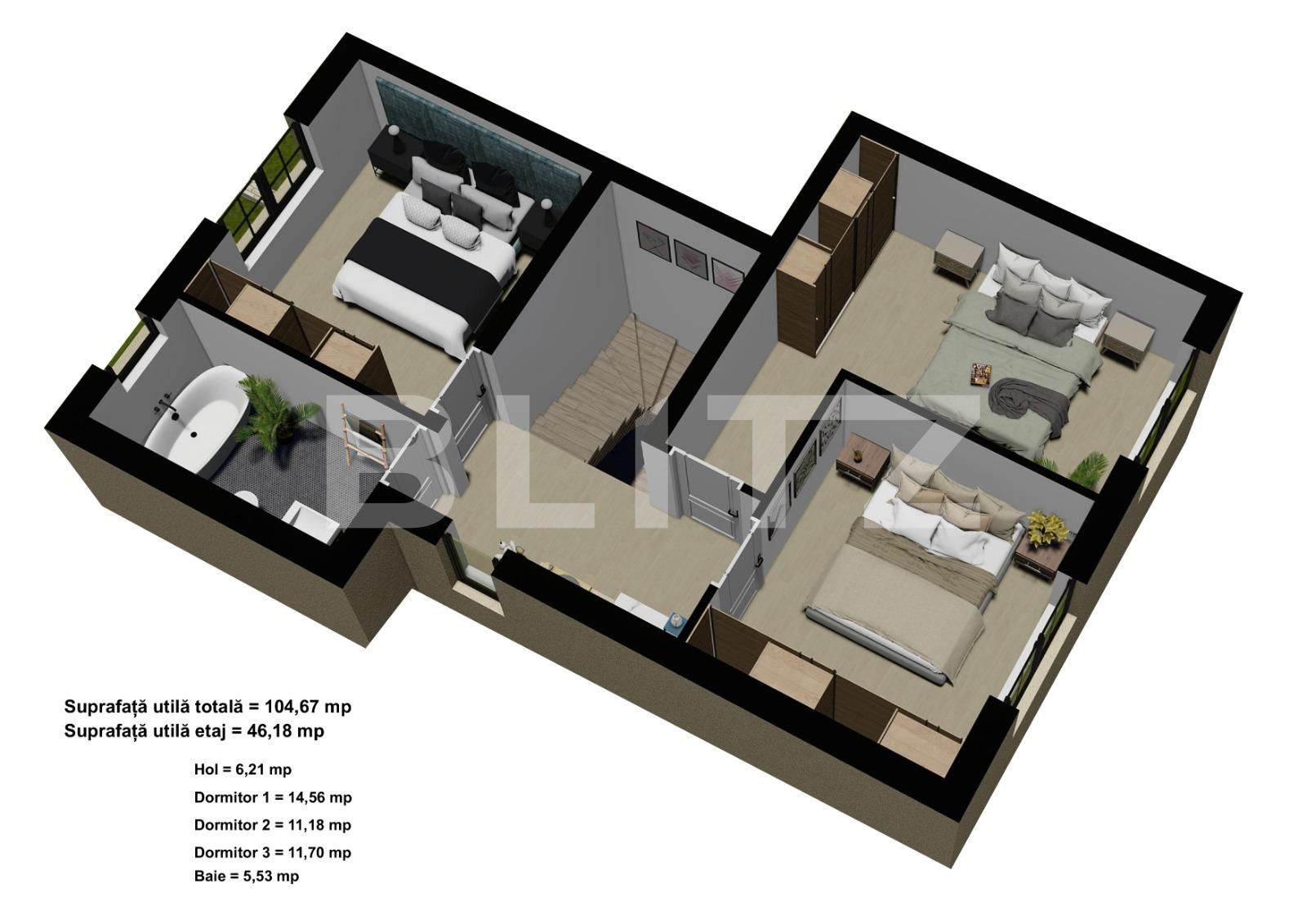 Casa de vânzare 3 camere Giroc - 64361CV | BLITZ Timișoara | Poza12