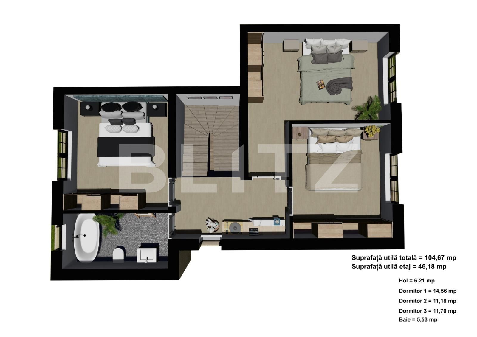 Casa de vânzare 3 camere Giroc - 64361CV | BLITZ Timișoara | Poza10