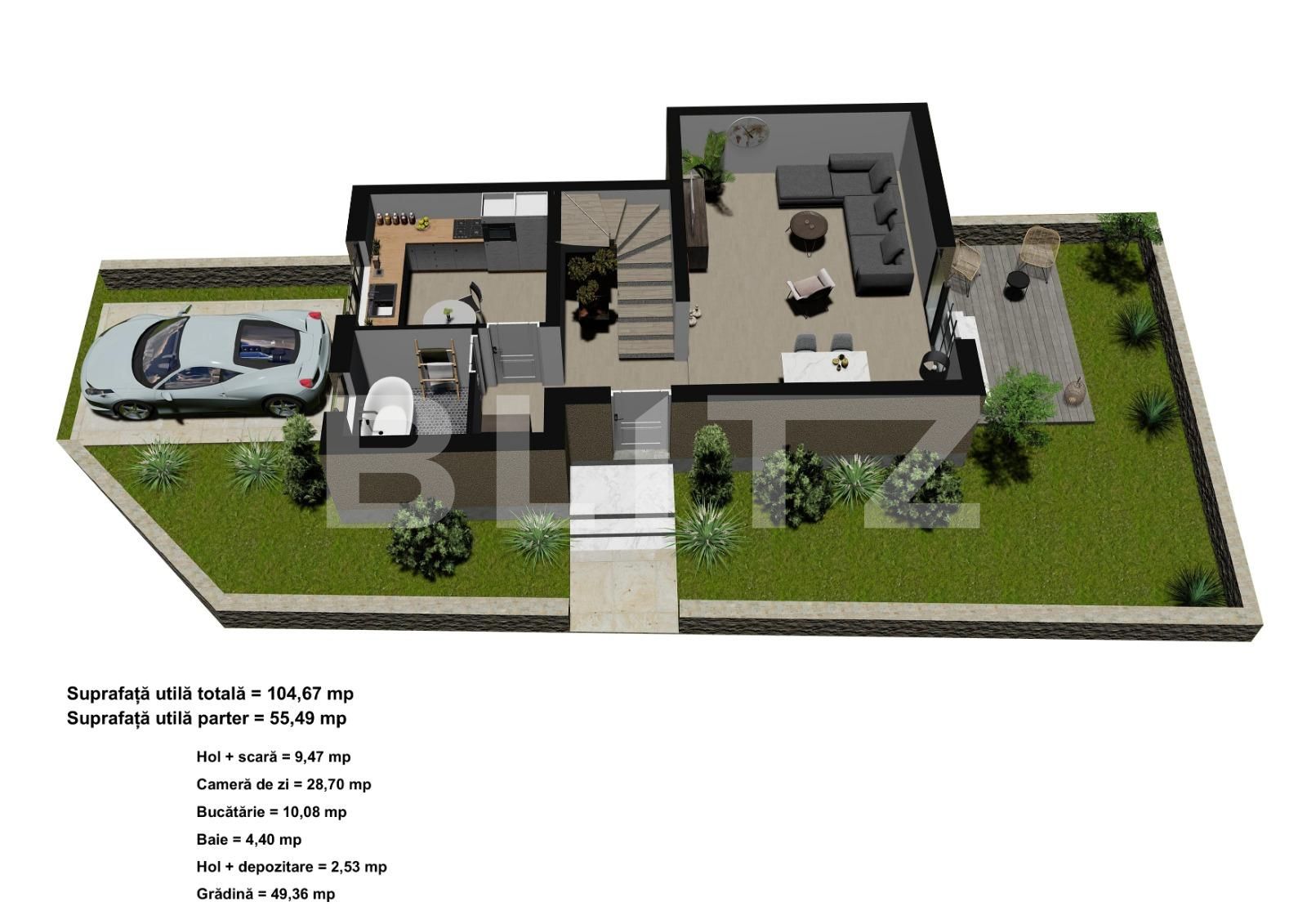 Casa de vânzare 3 camere Giroc - 64361CV | BLITZ Timișoara | Poza5