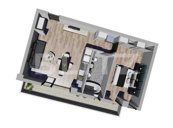 Apartament de vânzare 2 camere Giroc - 64440AV | BLITZ Timișoara | Poza1