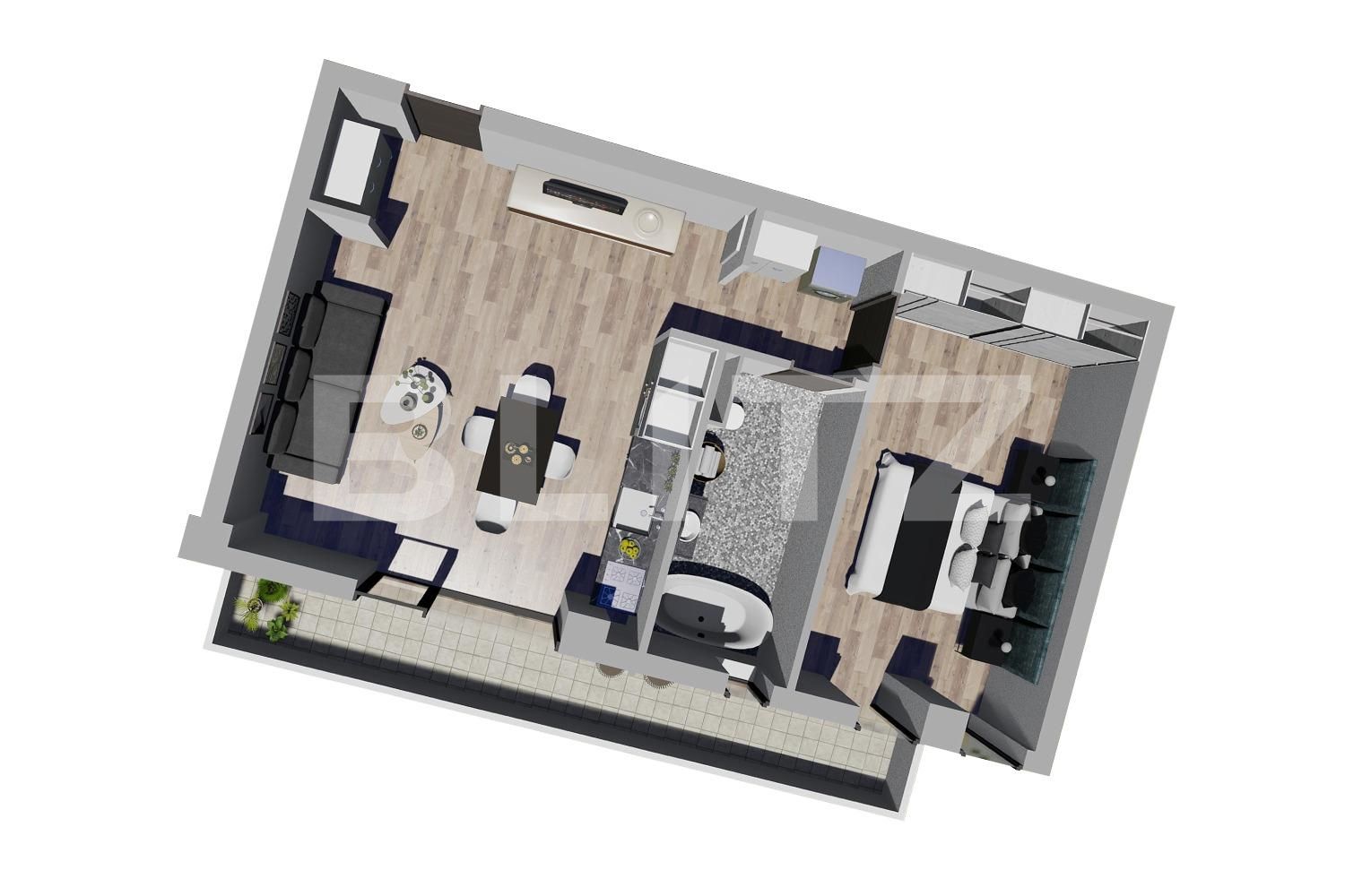 Apartament de vânzare 2 camere Giroc - 64440AV | BLITZ Timișoara | Poza1