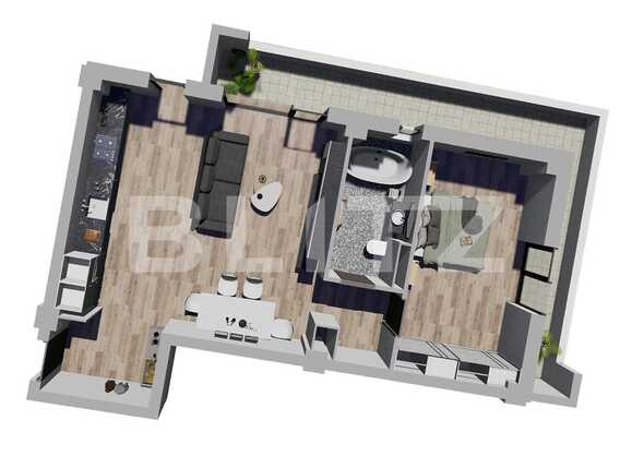 Apartament de vânzare 2 camere Giroc - 64442AV | BLITZ Timișoara | Poza1