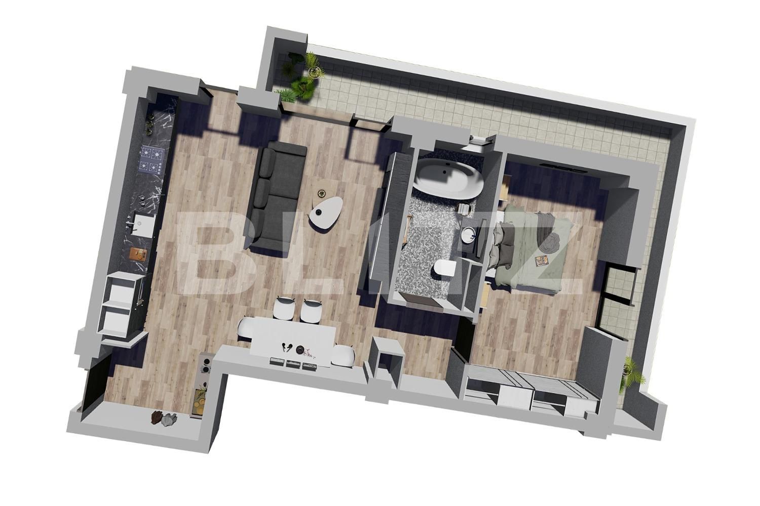 Apartament de vânzare 2 camere Giroc - 64442AV | BLITZ Timișoara | Poza1