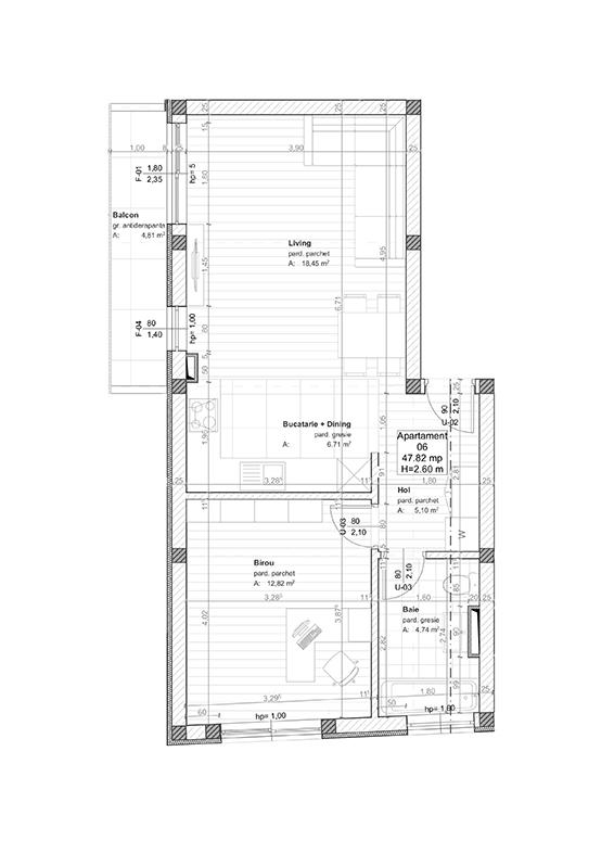 Apartament de vânzare 2 camere Girocului - 64453AV | BLITZ Timișoara | Poza1