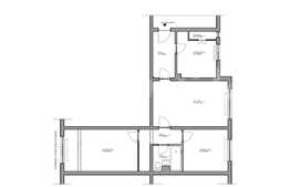Apartament 3 camere,71mp,Zona Circumvalatiunii