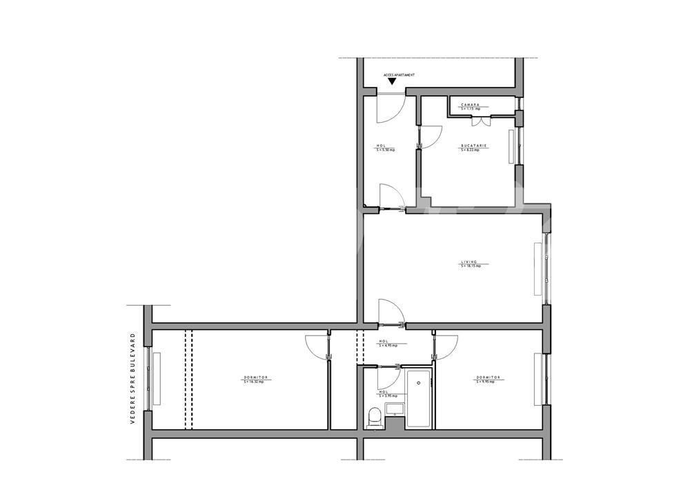 Apartament de vânzare 3 camere Circumvalatiunii - 64958AV | BLITZ Timișoara | Poza6