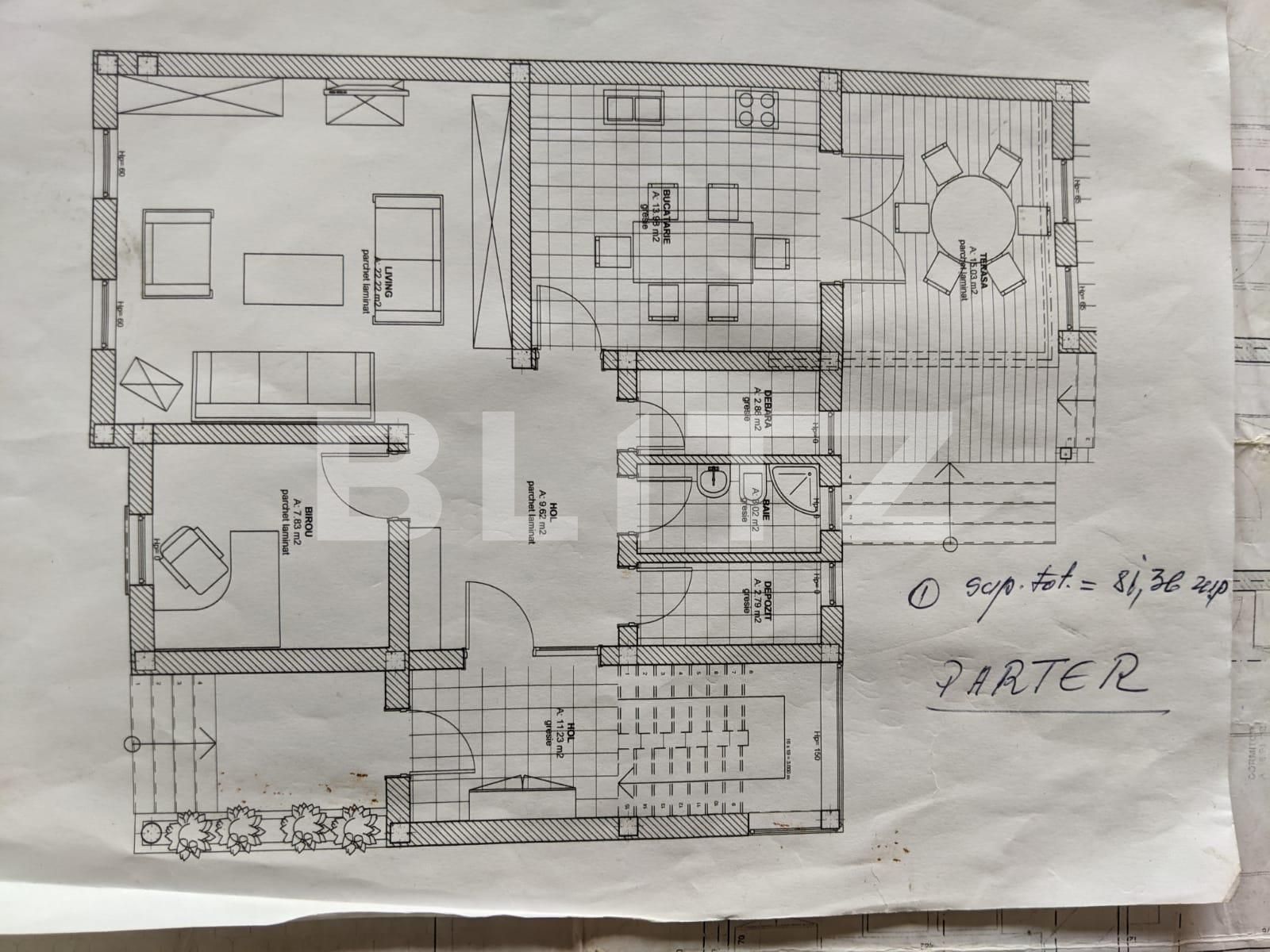 De vanzare casa individuala, 233 mp utili, teren 470 mp, Giroc