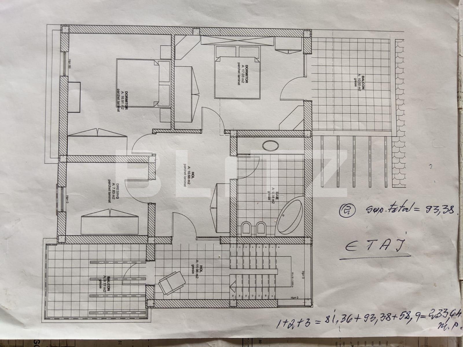 De vanzare casa individuala, 233 mp utili, teren 470 mp, Giroc