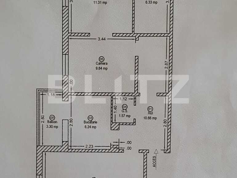 Apartament de vânzare 3 camere Lipovei - 65089AV | BLITZ Timișoara | Poza1