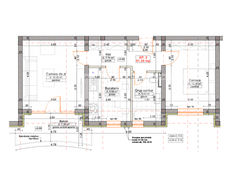 Apartament de vânzare 2 camere Ghirodei - 65290AV | BLITZ Timișoara | Poza1