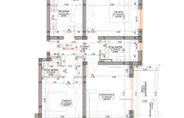 Apartament 3 camere, 66.12 mp utili, balcon, finisaje noi!