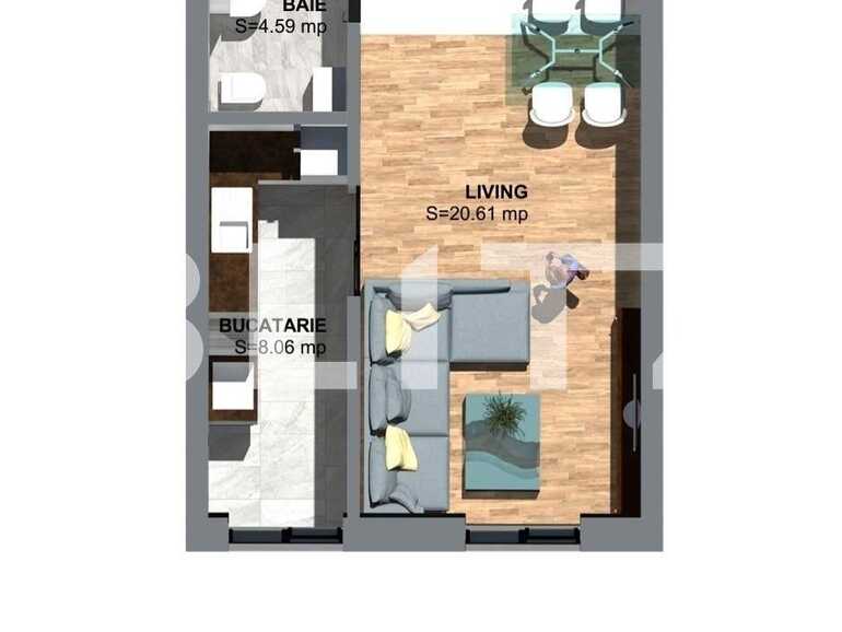 Garsonieră de vânzare Torontalului - 65563AV | BLITZ Timișoara | Poza1