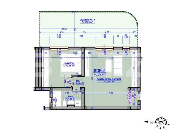 Apartament de vânzare 2 camere Plopi - 65621AV | BLITZ Timișoara | Poza1