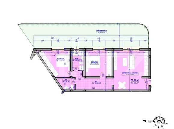 Apartament de vânzare 3 camere Plopi - 65626AV | BLITZ Timișoara | Poza1
