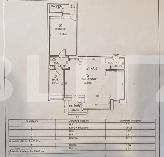 Apartament de vânzare 2 camere Braytim - 65673AV | BLITZ Timișoara | Poza13
