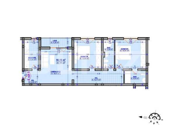 Apartament de vânzare 3 camere Plopi - 65715AV | BLITZ Timișoara | Poza1