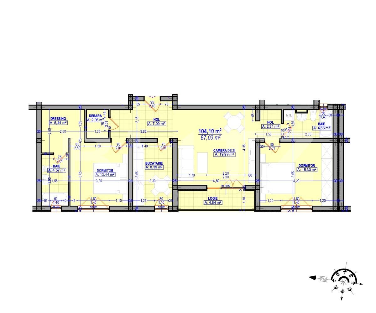 Apartament de vânzare 3 camere Plopi - 65721AV | BLITZ Timișoara | Poza1