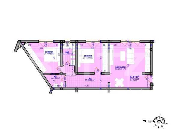 Apartament de vânzare 3 camere Plopi - 65724AV | BLITZ Timișoara | Poza1