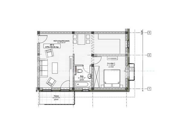 Apartament de vânzare 2 camere Giarmata-Vii - 65992AV | BLITZ Timișoara | Poza2