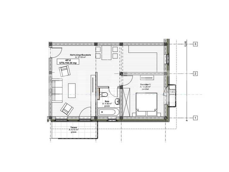 Apartament de vânzare 2 camere Giarmata-Vii - 65992AV | BLITZ Timișoara | Poza1