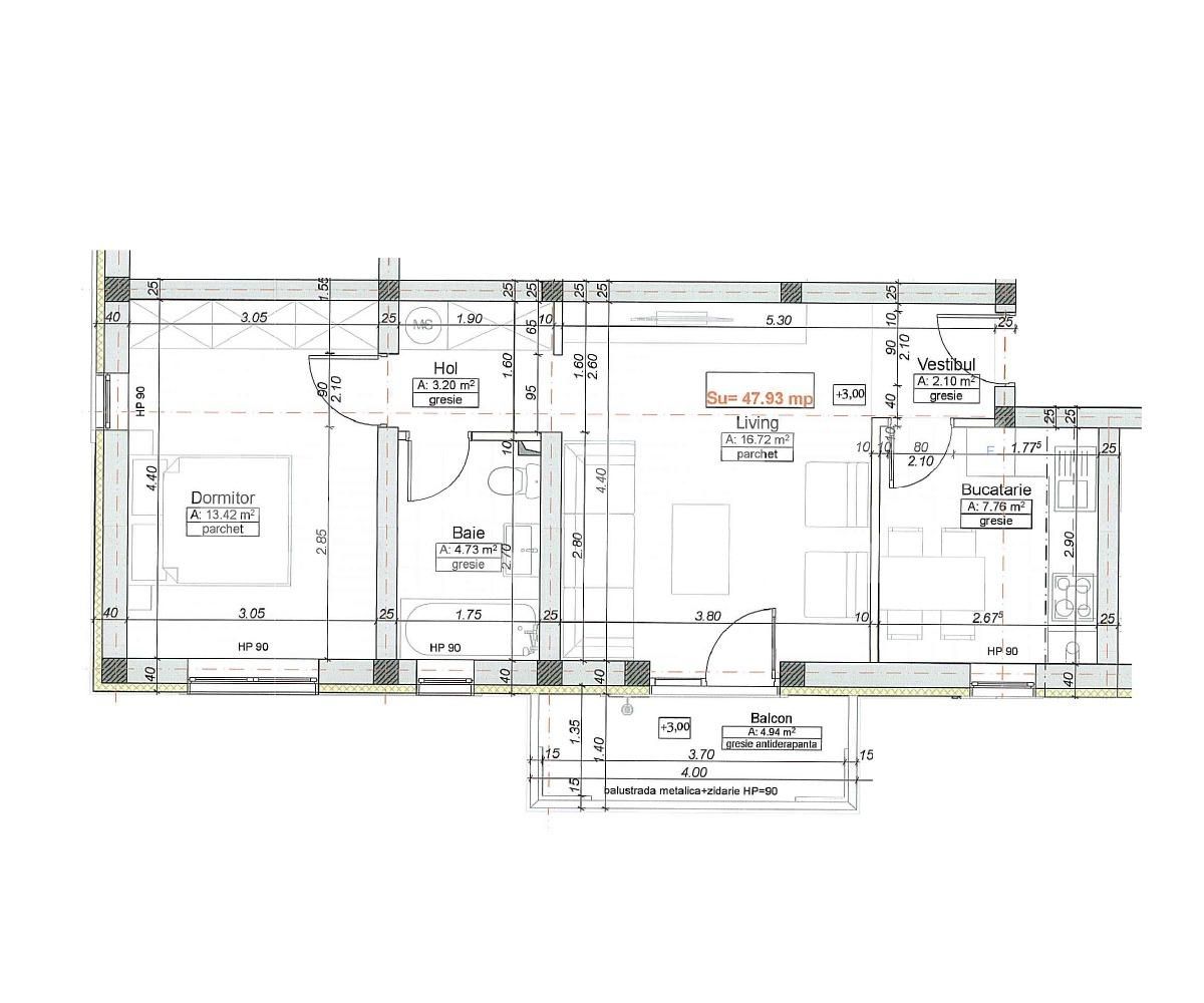 Apartament de vânzare 2 camere Girocului - 66118AV | BLITZ Timișoara | Poza1