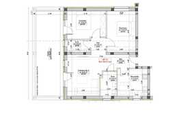 Apartament de 3 camere, 66.33 mp utili, TERASA 25 mp, parcare!