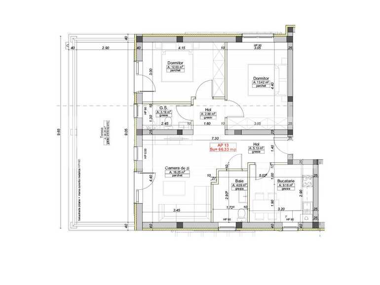 Apartament de vânzare 3 camere Girocului - 66130AV | BLITZ Timișoara | Poza1