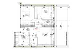 Apartament de 3 camere, 66.33 mp utili, terasa 25 mp, Giroc!