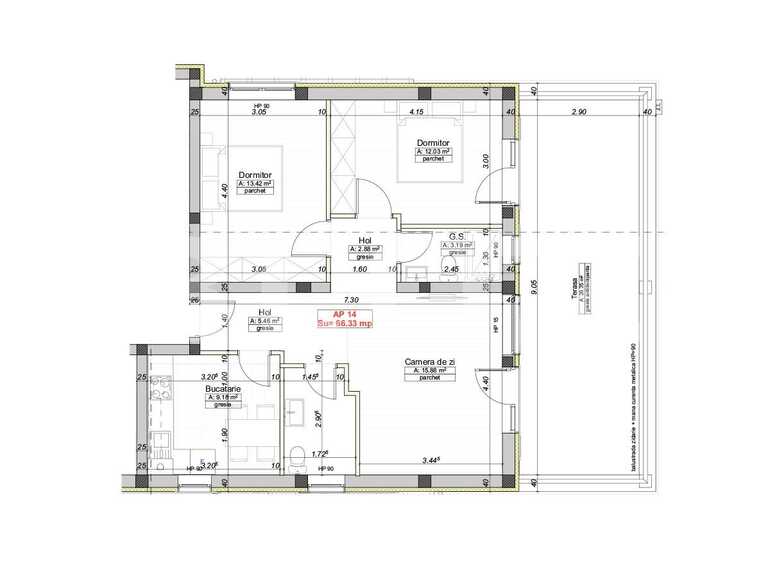 Apartament de vânzare 3 camere Girocului - 66132AV | BLITZ Timișoara | Poza1