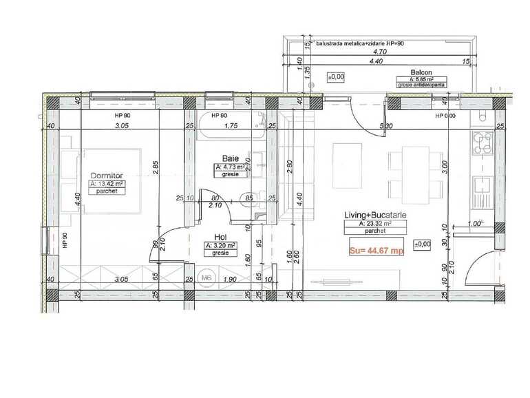 Apartament de vânzare 2 camere Giroc - 66134AV | BLITZ Timișoara | Poza1