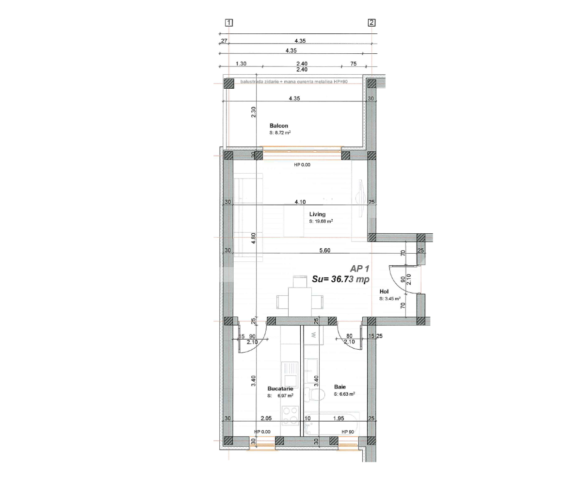 Garsonieră de vânzare Giroc - 66145AV | BLITZ Timișoara | Poza1