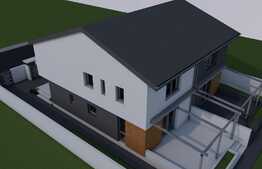 Duplex modern 1/2, 126 mp utili, teren 400 mp, eficient energentic, Dumbravita