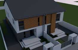 Duplex modern 1/2, 126 mp utili, teren 400 mp, eficient energentic, Dumbravita