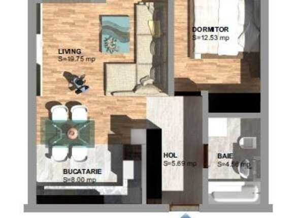 Apartament de vânzare 2 camere Nord - 66500AV | BLITZ Timișoara | Poza1