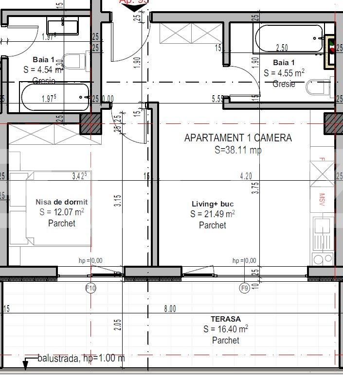 Apartament de vânzare 2 camere Nord - 66503AV | BLITZ Timișoara | Poza1