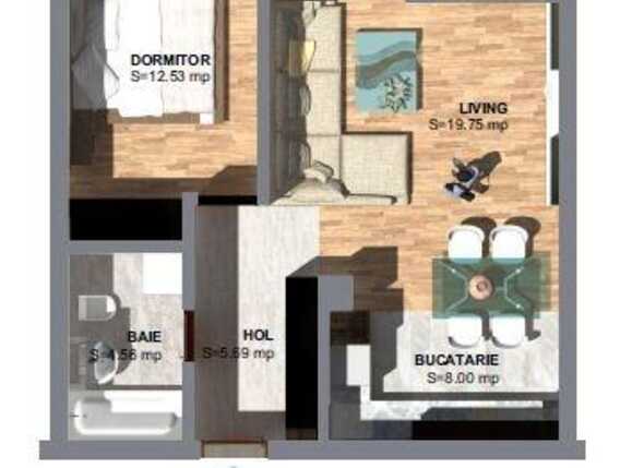 Apartament de vânzare 2 camere Nord - 66510AV | BLITZ Timișoara | Poza2