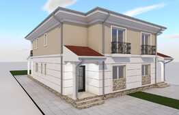 Duplex de vanzare, 120 mp utili, teren de 330 mp, Ghiroda