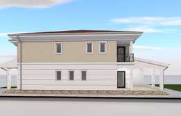 Duplex de vanzare, 120 mp utili, teren de 330 mp, Ghiroda
