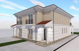 Duplex de vanzare, 120 mp utili, teren de 330 mp, Ghiroda