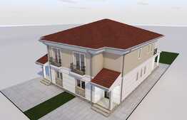 Duplex de vanzare, 120 mp utili, teren de 330 mp, Ghiroda
