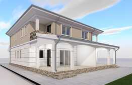 Duplex de vanzare, 120 mp utili, teren de 330 mp, Ghiroda