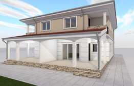 Duplex de vanzare, 120 mp utili, teren de 330 mp, Ghiroda