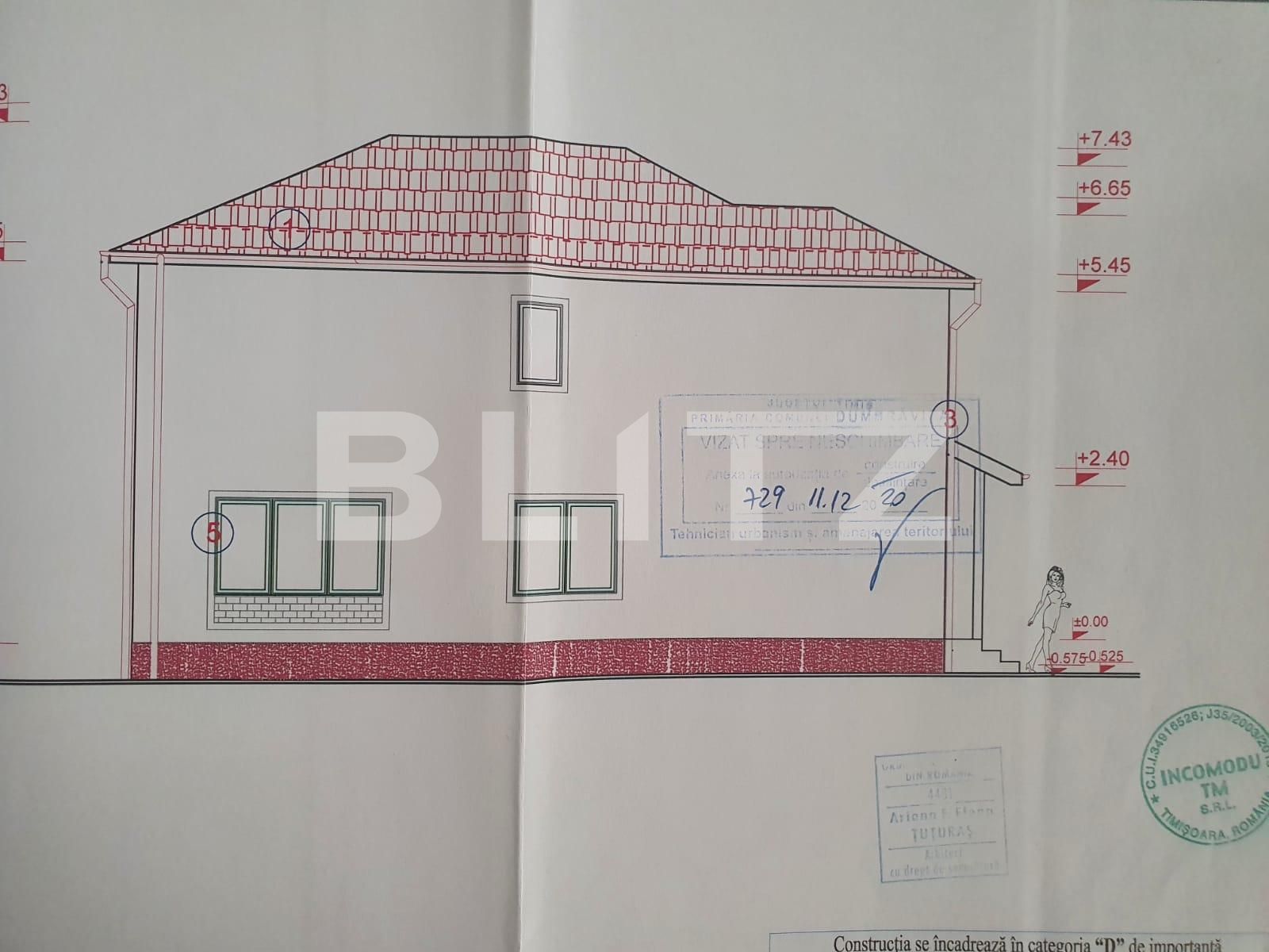 Casa noua 123 mp utili, 300 mp teren, la cheie, zona Dumbravita 