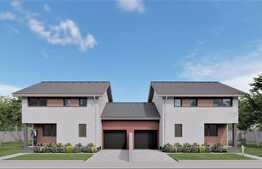 Casa noua, 123 mp utili, teren de 262 mp, la cheie, zona Chisoda