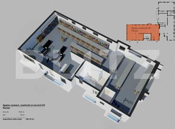 Spațiu comercial de închiriat Freidorf - 67352SIC | BLITZ Timișoara | Poza1